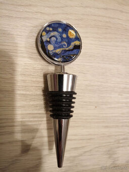 Umelecká kovová zátka