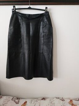 Kožená sukňa