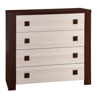 Komoda - 4 zasuvkova