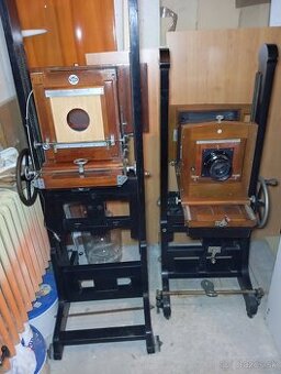 Historický fotoaparát   veľký Ateliér,