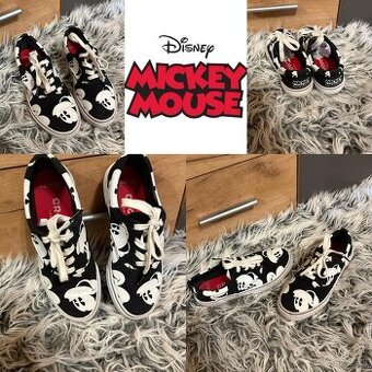 disney mickey mouse damske stylove tenisky-platenky