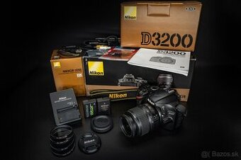 Nikon kit: Nikon D3200 & Nikkor DX AF-S 18-55mm G II ED