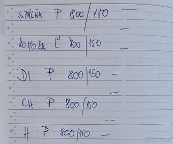 Darujem dvere za odvoz