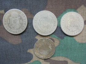 Strieborné mince Rakúsko-Uhorsko.