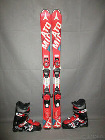 Juniorské lyže ATOMIC REDSTER XT 120cm + Lyžiarky 24,5cm, SU