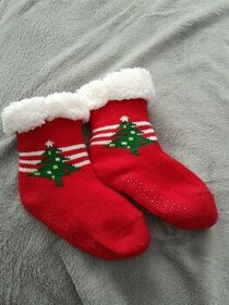 Vianočné ponožky pre dieťa