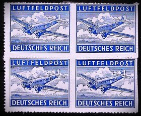 Deutsches Reich LUFTFELDPOST 1942-43 Airmail - Čisté /lep