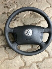 Predám nanovo obšitý multifunkčný volant s airbagom do VW