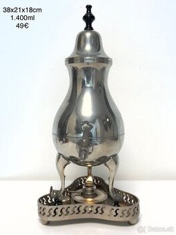 Starožitny strieborný samovar