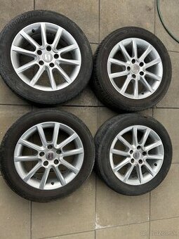 Elektróny Seat 5x112 + Letna Sada 205/55 R16