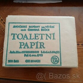 toaletný papier RETRO