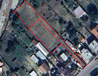 Predaj 2 stavebných pozemkov – Topoľčany, Komenského ulica