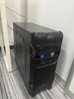 Počítač + Trust GXT klávesnica, myš, podložka