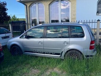 VW Touran zaplavený