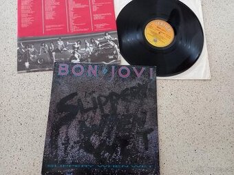 BON JOVI “ Slippery When Wet”/Vertigo 1985/ orig. vnut. ob/t