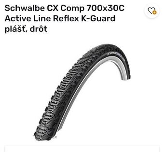 2x Plášť Schwalbe 700x30c