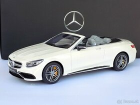 MERCEDES BENZ S-CLASS S63 AMG CABRIOLET 2017 1:18 GT SPIRIT