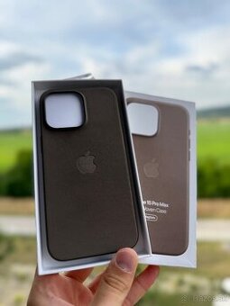 NOVÝ kryt pre Apple 15 Pro Max tkaninový - béžový