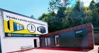 Celoročný Obytný mobilný kontajner 10 m x 3 m - 1