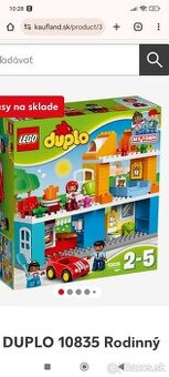 Lego Duplo rodinný dom