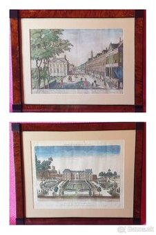 Starožitné kaštieľne obrazy / vyše  240 . ročné /