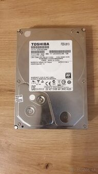 Predám Toshiba 3TB HDD 3,5" 7200rpm 64MB SATA DT01ACA300