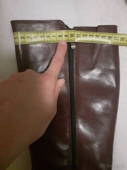 Predam kožené čižmy č.38