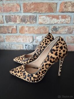 Leopardie lodičky Steve Madden 39