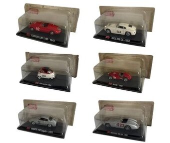 Zberateľské kovové modely 1000 Miglia v mierke 1:43