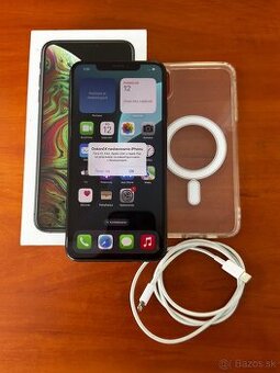 iPhone Xs Max 64GB – Space Gray (Kompletné balenie)