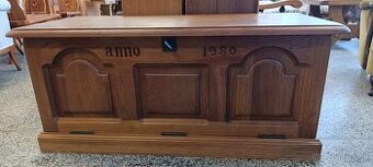 Rustikální truhla, dub masív, Nábytek s příběhem