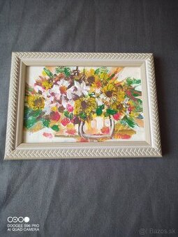 Obraz / autor Eduard Kalický / Kvety