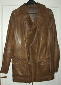 Kožený trištvrťák