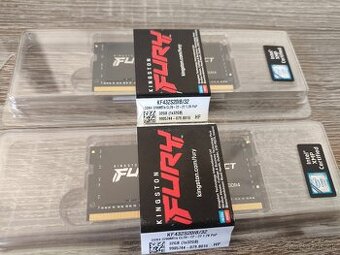 Kingston Fury Impact 32GB DDR4 SO-DIMM – 2×32GB, nové
