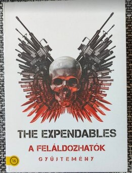 DVD filmove kolekcie s madarskym dabingom - Expendables