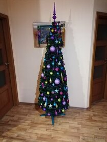 Vianočný stromček ozdobený - 1