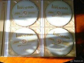 Vážna hudba BRAHMS kolekcia na 4 CD