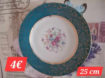 sklenené, porcelánové veci