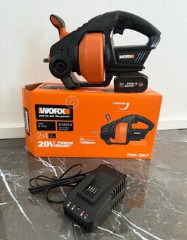 čistič odpadu - odpadov WORX 20V - krtko
