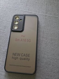 Cover zadný na Samsung A16 5g čierne púzdro ktoré chráni fot