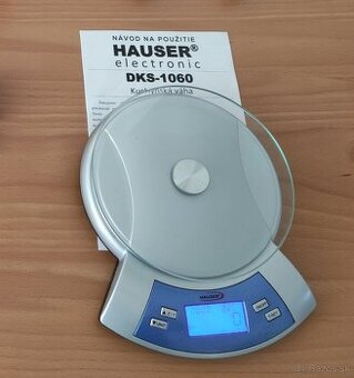 Kuchynská digitálna váha a digitálny teplomer
