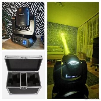 2ks otočné hlavy 100W + prepravný case