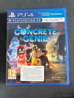 Ps4 vr hra concrete genie