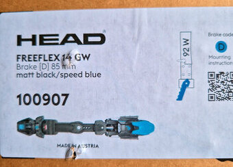 HEAD WC Rebels e-Speed Pro RP WCR 14 + Freeflex 14 GW blue