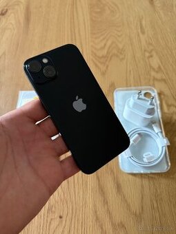iPhone 13 128 gb Midnight v záruke + príslušenstvo