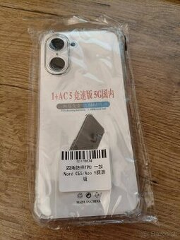 Obal na Oneplus NORD CE 5 nový, transparentný