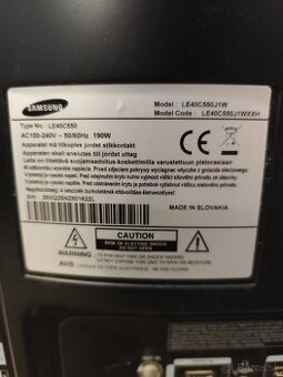 Predám LCD televízor Samsung