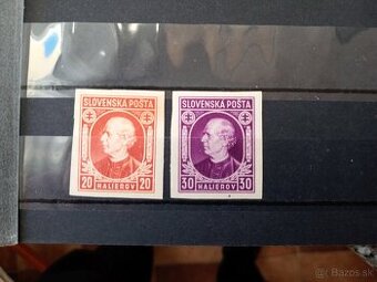 Poštové známky č.398 - Slovensko - A.Hlinka