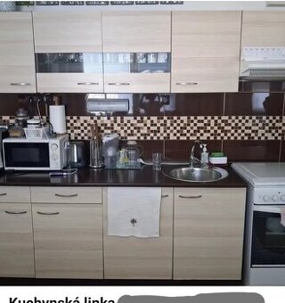 Kuchynska linka v rozobratom stave
