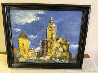 Aghamyan Varuzhan- Košice - olejomaľba